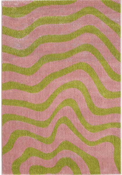 Zelena/rožnata preproga 160x230 cm Aurora – ESTE