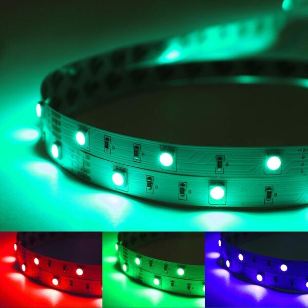 15m Set LED trak RGB IP20 -2x7,5m 5050SMD
