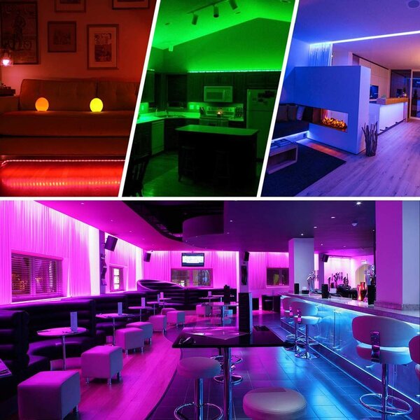 15m Set LED trak RGB IP20 -2x7,5m 5050SMD