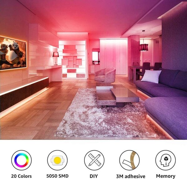 10m Set LED trak RGB IP20 -2x5m
