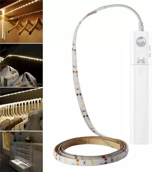 LED trak z detektorjem gibanja 5000K 100cm
