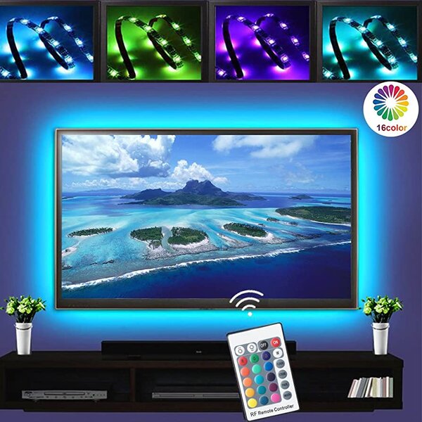 TV LED trak RGB 4x 50cm USB