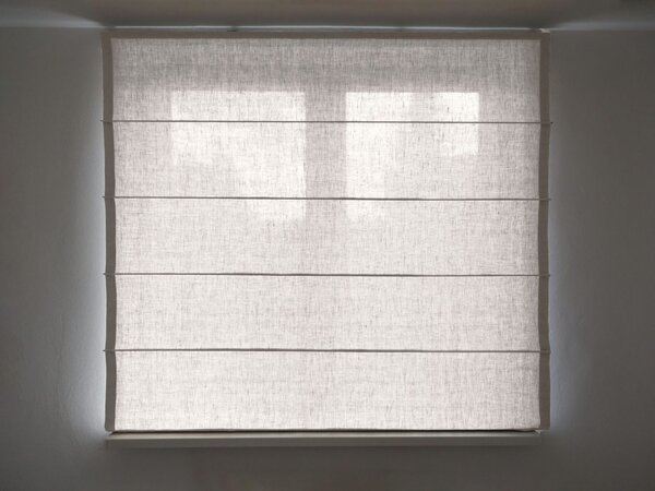 Rimska zavesa šir. 200 cm Heavy Linen 10 barv
