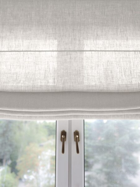 Rimska zavesa šir. 100 cm Heavy Linen 10 barv