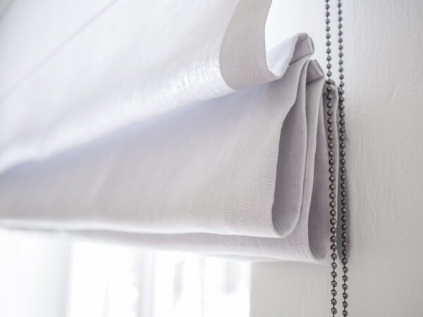 Rimska zavesa šir. 120 cm Heavy Linen 10 barv
