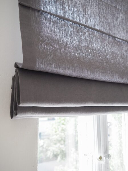 Rimska zavesa šir. 180 cm Heavy Linen 10 barv
