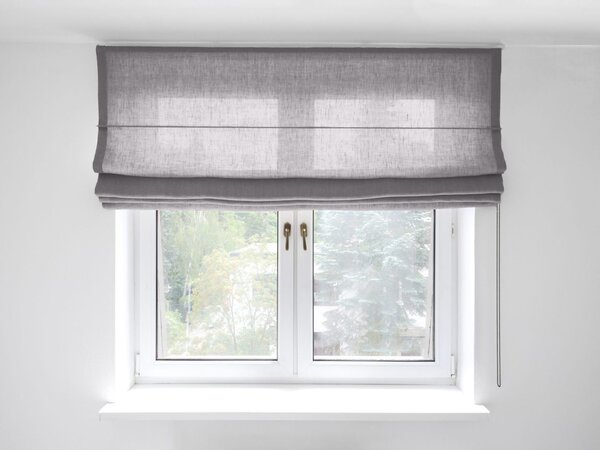 Rimska zavesa šir. 180 cm Heavy Linen 10 barv
