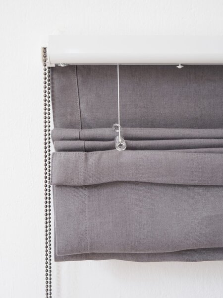 Rimska zavesa šir. 180 cm Heavy Linen 10 barv