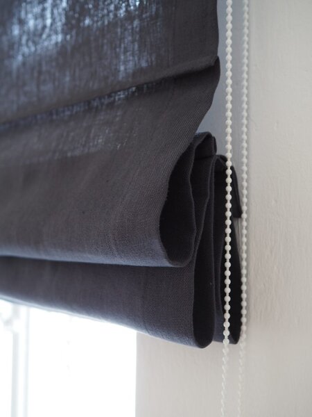 Rimska zavesa šir. 180 cm Heavy Linen 10 barv