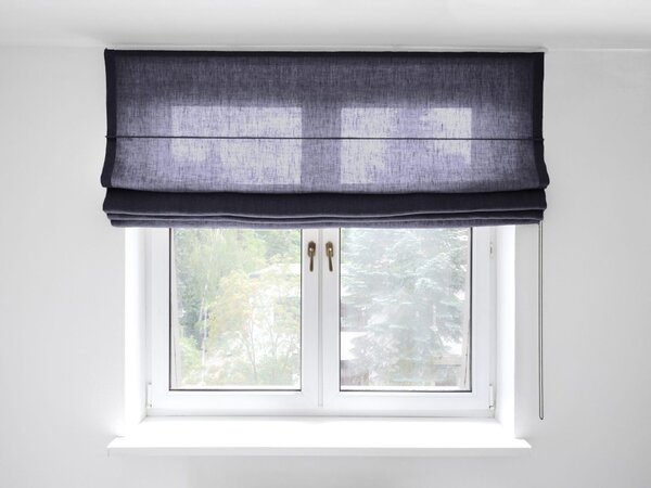 Rimska zavesa šir. 180 cm Heavy Linen 10 barv
