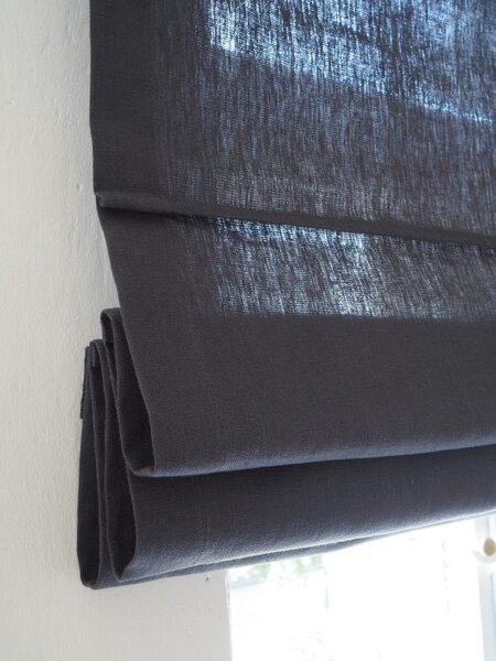 Rimska zavesa šir. 180 cm Heavy Linen 10 barv