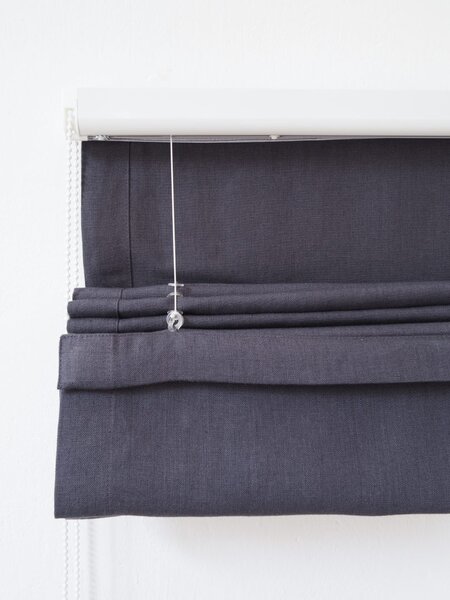 Rimska zavesa šir. 180 cm Heavy Linen 10 barv