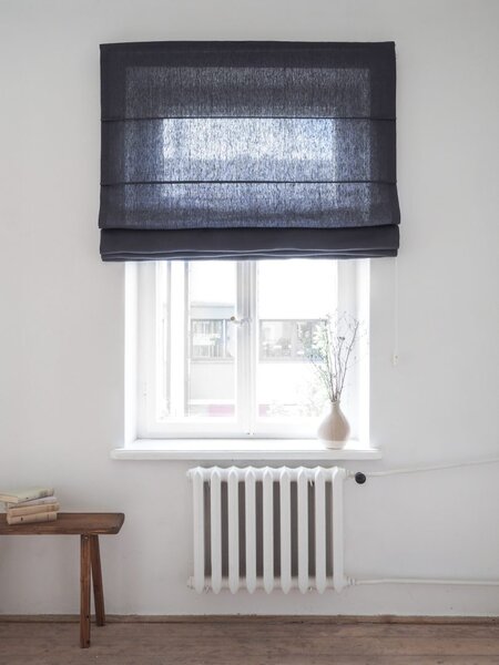Rimska zavesa šir. 180 cm Heavy Linen 10 barv