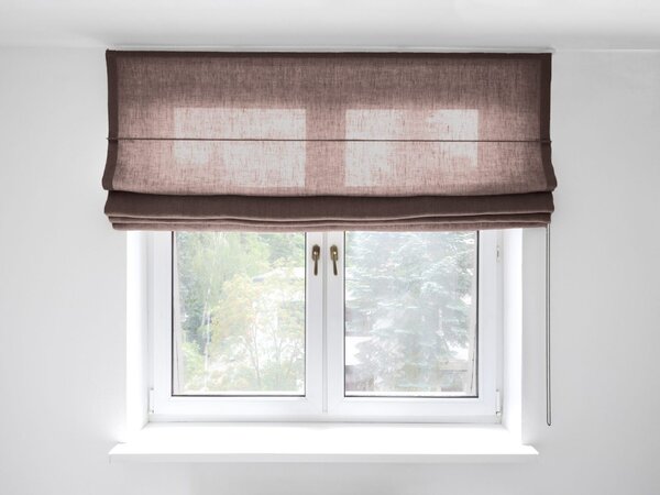 Rimska zavesa šir. 100 cm Heavy Linen 10 barv