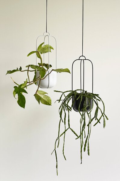 Hübsch Viseč cvetlični lonec Hübsch 16 x 44 cm 2-pack