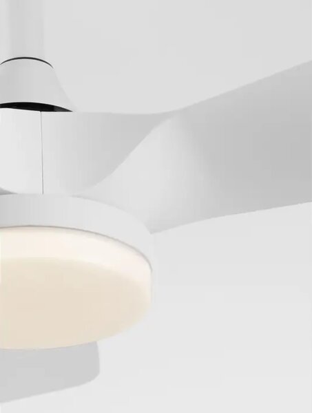 CAELIA BIJELI VENTILATOR S LED SVJETILJKOM I DALJINSKIM 20+30W IP20 CCT NL9952395