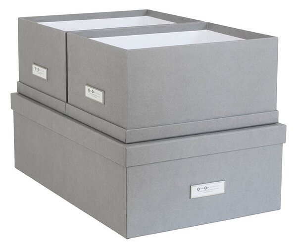 Bigso Box of Sweden komplet škatel za shranjevanje Inge (3-pack)
