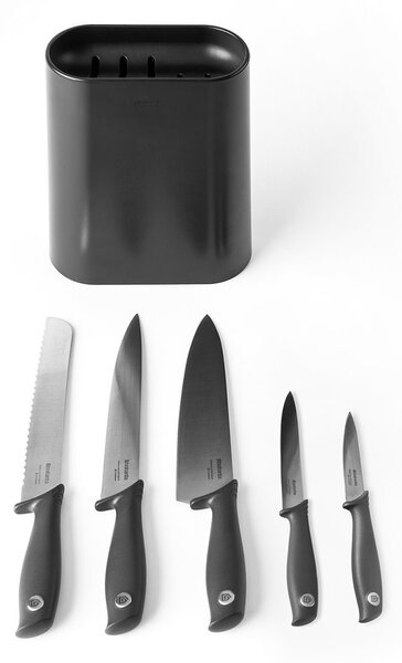 Brabantia Komplet nožev z organizatorjem Brabantia 6-pack