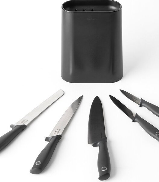 Brabantia Komplet nožev z organizatorjem Brabantia 6-pack
