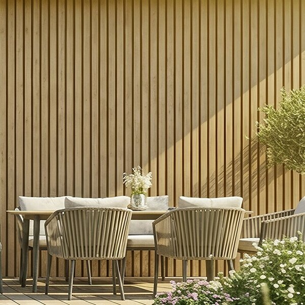 B!design Stenski panel WPC Outdoor (Hrast, 300 cm x 17,5 cm x 2,1 mm) productname.garantie.plussign BAUHAUS garancija 25 let