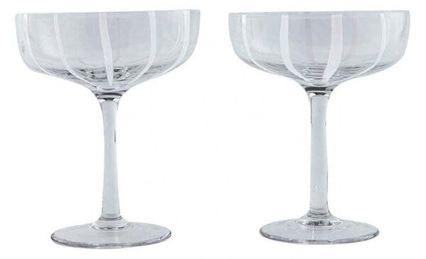 OYOY Komplet kozarcev za šampanjec OYOY Mizu 230 ml 2-pack