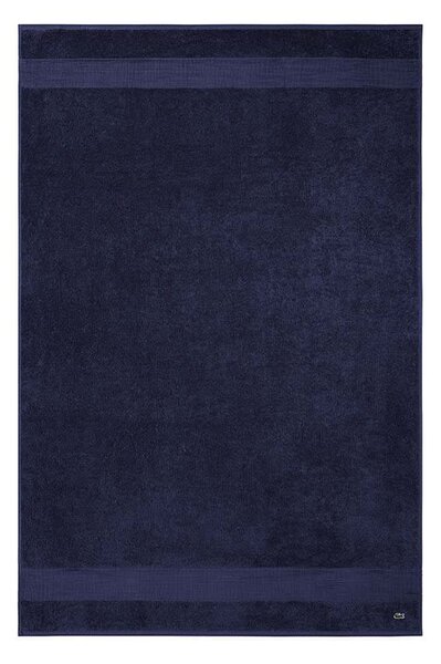Lacoste Srednje velika bombažna brisača Lacoste Marine 100 x 150 cm