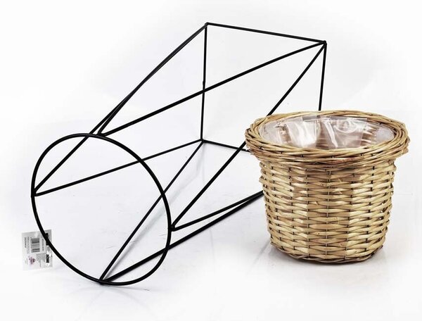 Affek Design Cvetlični lonec z okvirjem Affek Design Swen 70 x 30 x 26 cm