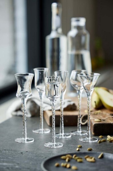 Lyngby Glas Komplet kozarcev za vino Lyngby Glas Aquavit 6-pack