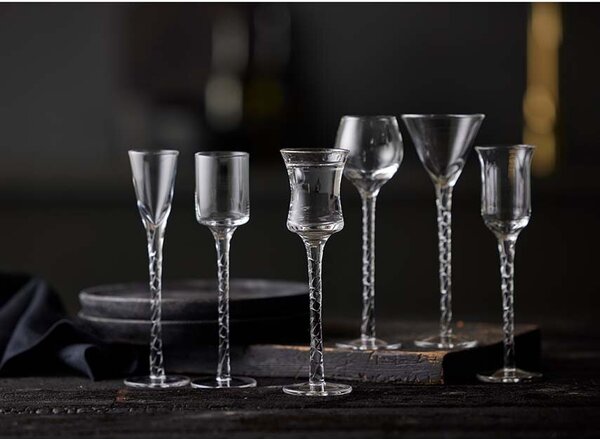 Lyngby Glas Komplet kozarcev za vino Lyngby Glas Aquavit 6-pack