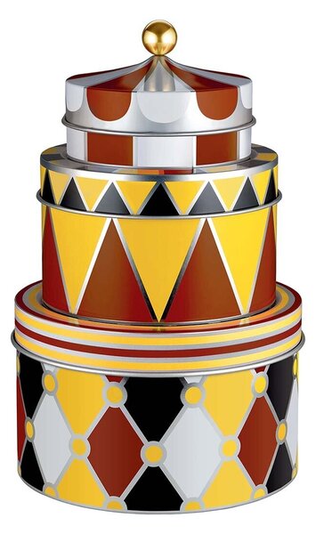 Alessi Komplet škatel za shranjevanje Alessi Circus 3-pack