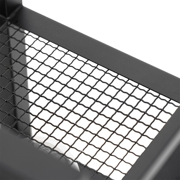 Industrijska namizna svetilka črna - Cage Rack