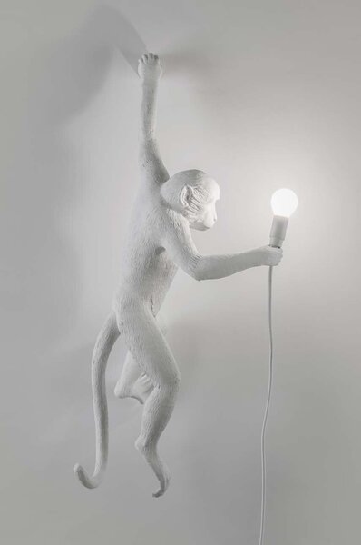 Seletti Stenska luč Seletti The Monkey Lamp Hanging