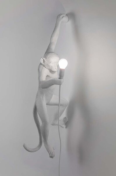 Seletti Stenska luč Seletti The Monkey Lamp Hanging