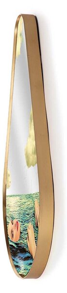 Seletti Stensko ogledalo Seletti Pear Sea Girl