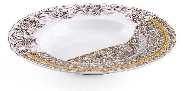 Seletti Globok krožnik Seletti Hybrid Agroha 25,5 cm