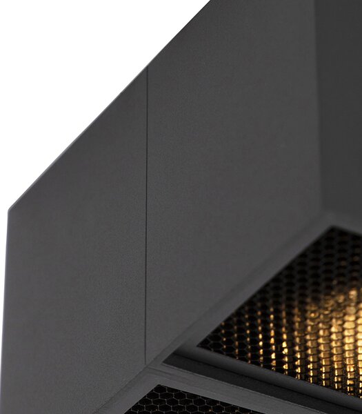 Dizajnerski reflektor črne barve s 4 lučmi - Qubo Honey