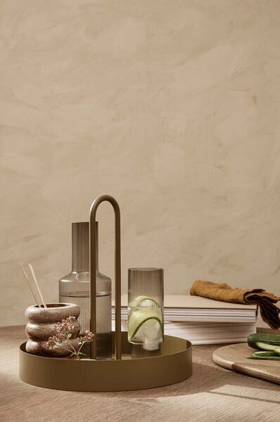 Ferm Living Set kozarcev za pijačo ferm LIVING Ripple 300 ml 4-pack