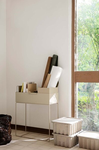 Ferm Living Cvetlični lonec z okvirjem ferm LIVING Plant Box 60 x 65 x 25 cm