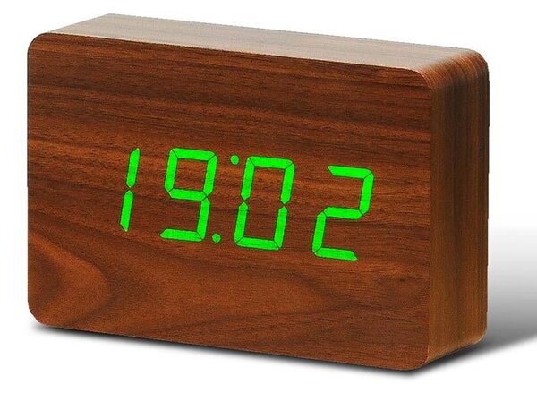 Gingko Design Namizna ura Gingko Design Brick Click Clock