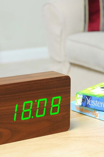 Gingko Design Namizna ura Gingko Design Brick Click Clock