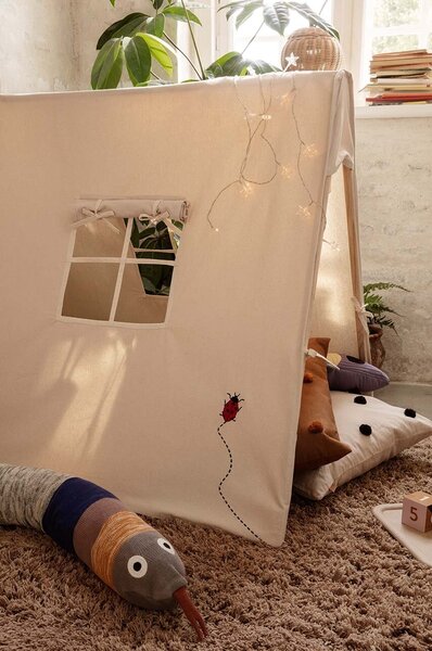 Ferm Living Otroški šotor ferm LIVING Ladybird Embroidery