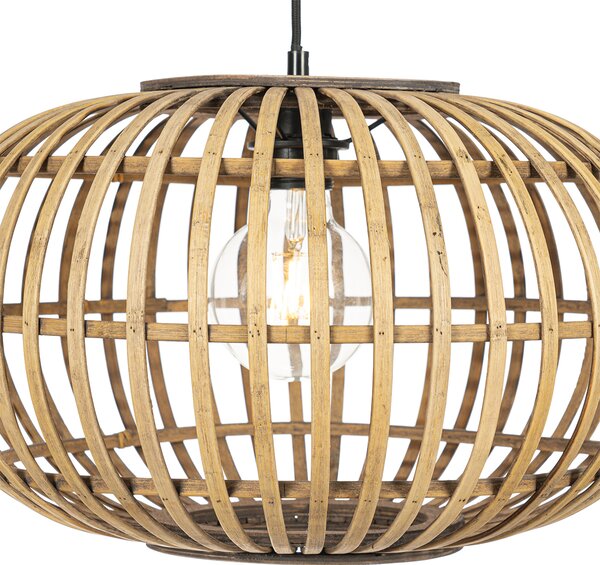 Orientalska viseča svetilka bambus 44 cm - Amira