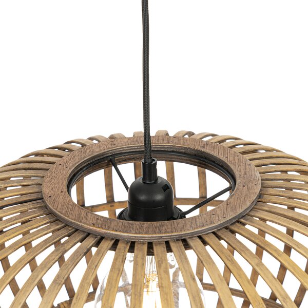 Orientalska viseča svetilka bambus 44 cm - Amira