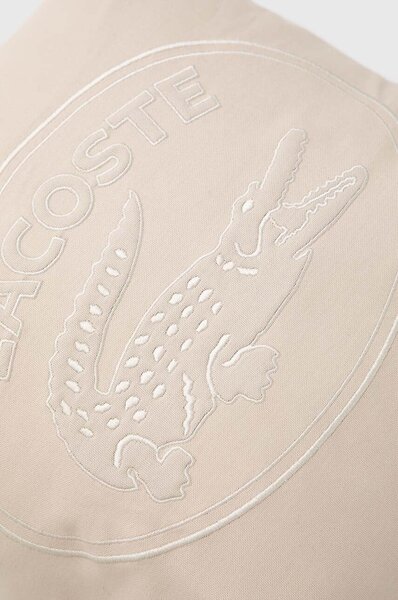 Lacoste Okrasna prevleka za vzglavnik Lacoste L Lacoste Beige 45 x 45 cm