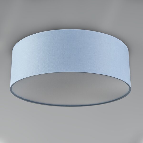 Stropna svetilka modra 30 cm, vključno z LED - Drum LED