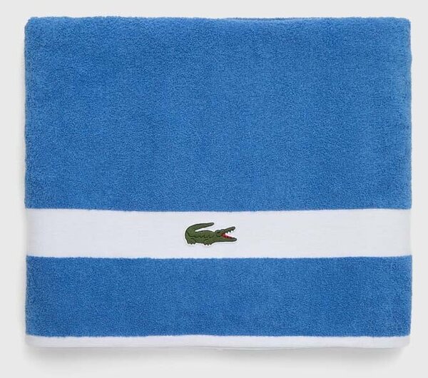 Lacoste Srednje velika bombažna brisača Lacoste L Casual Aérien 90 x 150 cm