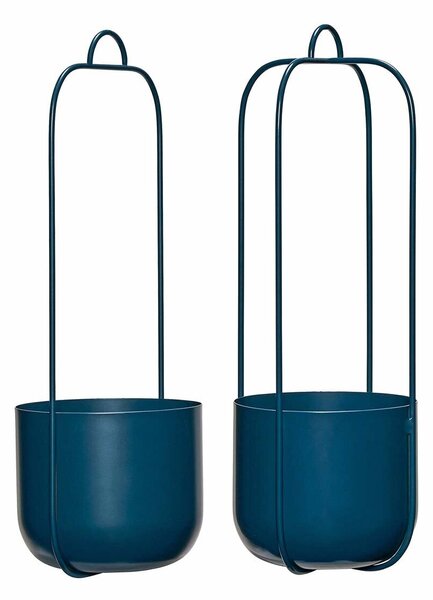 Hübsch Viseč cvetlični lonec Hübsch Lotus 16 x 44 cm 2-pack