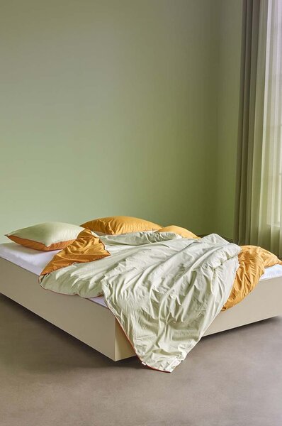 Hübsch Komplet bombažne posteljnine Hübsch Aki Bed Linen, 80x80/140x200 cm