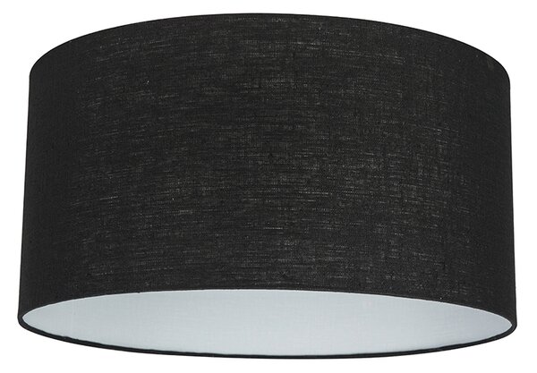 Moderna viseča svetilka bela s črnim odtenkom 50 cm - Combi 1