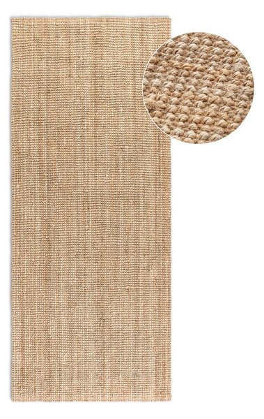 Tekač iz jute v naravni barvi 80x200 cm Bouclé – Hanse Home